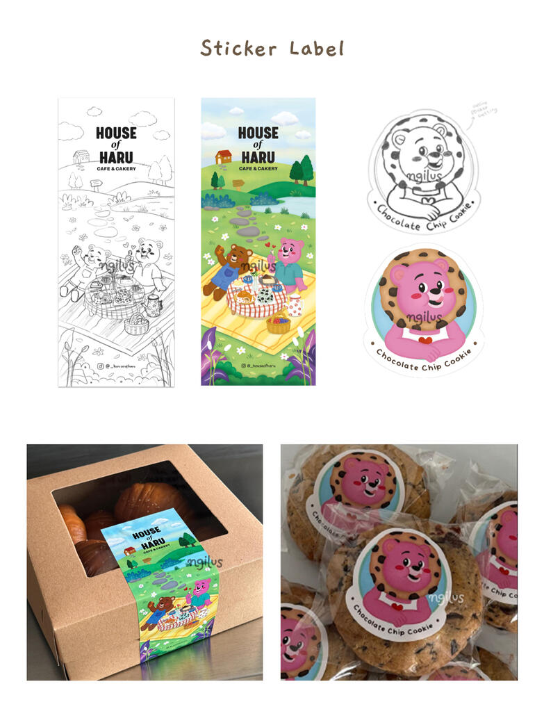 House of Haru Stickers